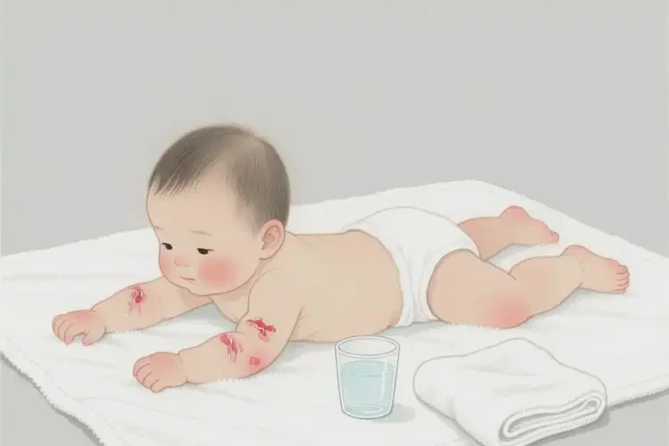 幼兒四肢起濕疹能徹底自愈嗎(圖2)