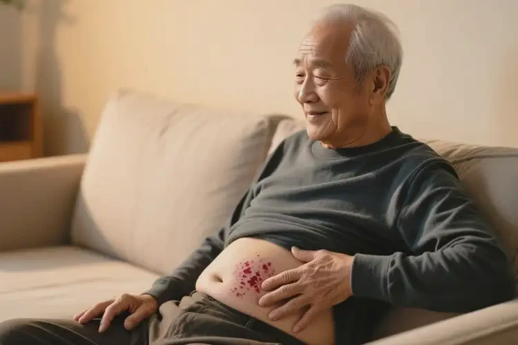 高齡老人肚子起濕疹可以徹底自愈嗎(圖4)