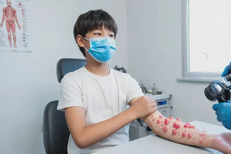 青少年手臂經(jīng)常長濕疹能夠徹底治愈嗎(圖4)