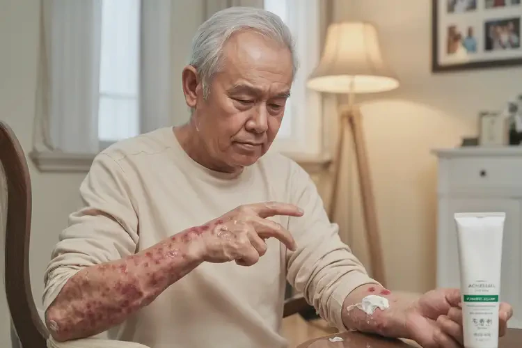 高龄老人手臂长湿疹能彻底自愈吗(图2)