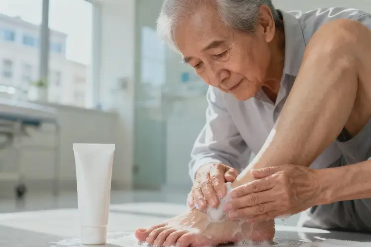 老年人脚上经常起湿疹能不能彻底自愈(图1)