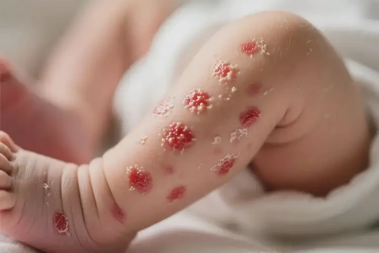 新生兒小腿上長濕疹不管它會自己好嗎(圖4)