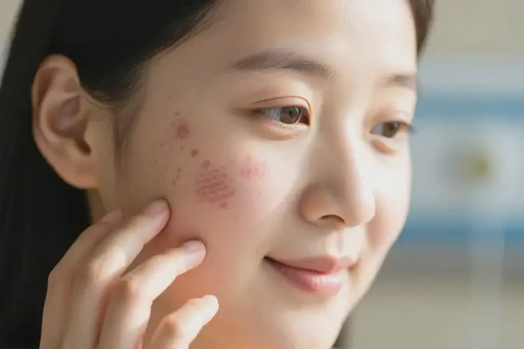 產(chǎn)婦臉上出濕疹不管它會自己自愈嗎(圖4)