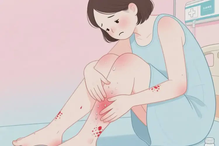 產(chǎn)婦四肢出濕疹可以徹底自愈嗎(圖4)