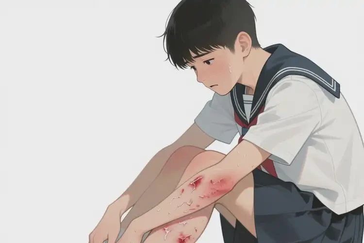 中學生四肢容易起濕疹不管它會自己好嗎(圖4)