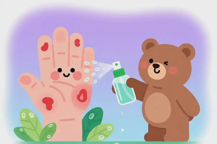 兒童手上出濕疹不管它會自己好嗎(圖1)