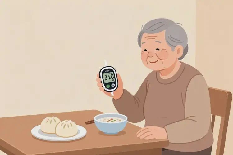 中老年人早餐血糖21(图4)