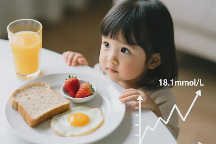 小孩早餐血糖18点1是怎么回事(图3)