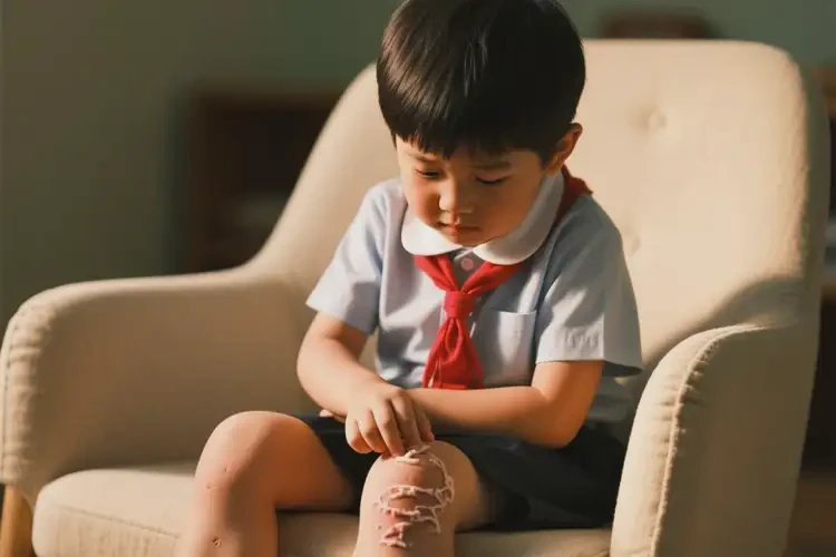 小學(xué)生四肢長(zhǎng)濕疹不管它會(huì)自己自愈嗎(圖3)