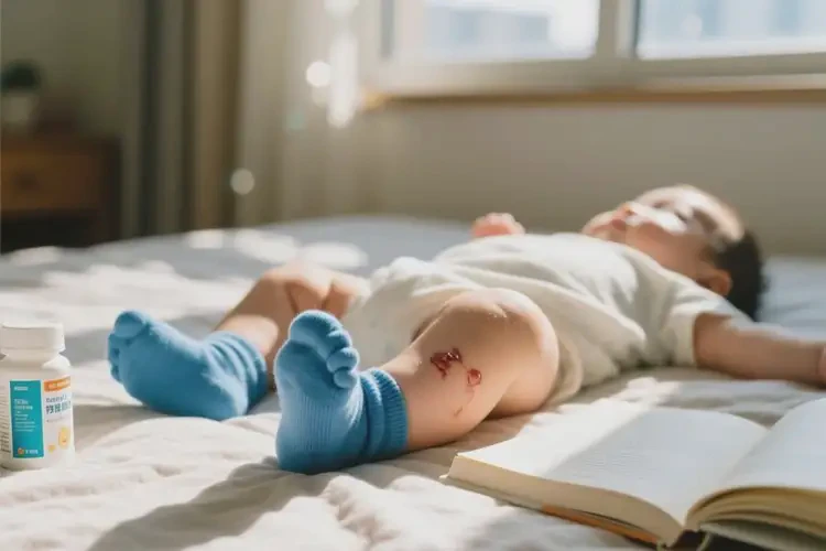 嬰幼兒四肢偶爾長濕疹能夠徹底治愈嗎(圖1)