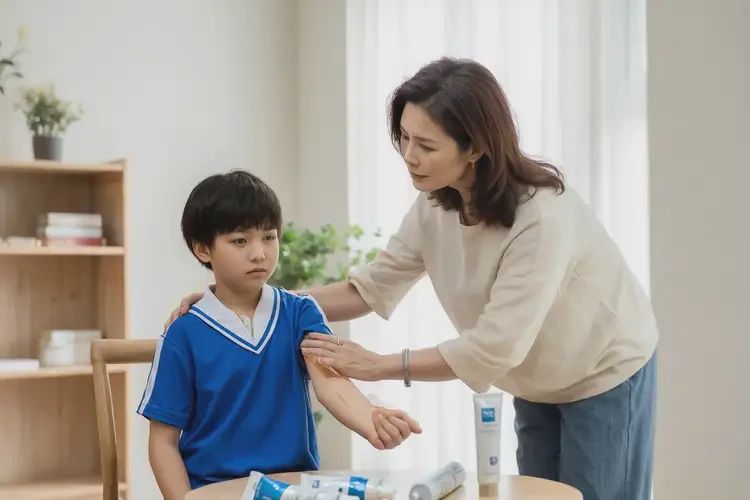 小學(xué)生屁股上經(jīng)常長濕疹不管它會(huì)自己好嗎(圖2)