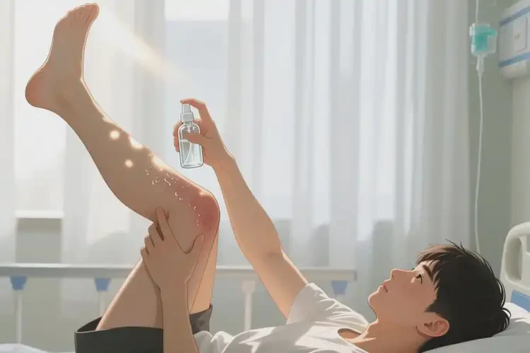 男生小腿上經常起濕疹可以徹底自愈嗎(圖2)