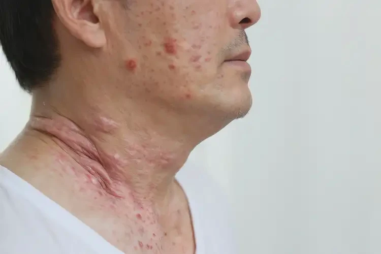 男性脖子長濕疹可以徹底自愈嗎(圖3)