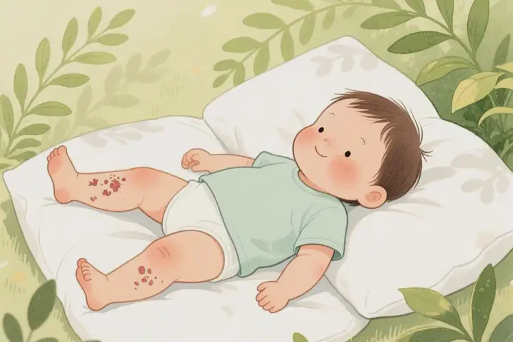 幼儿大腿经常起湿疹不管它会自己好吗(图3)