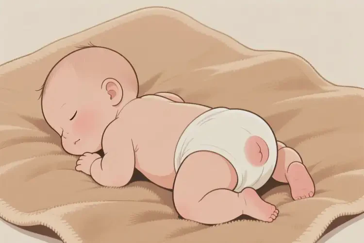 小兒肛周偶爾長(zhǎng)濕疹不管它會(huì)自己自愈嗎(圖1)