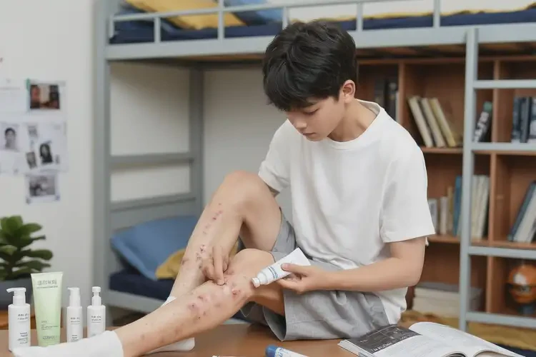 大學生小腿經(jīng)常長濕疹可以徹底自愈嗎(圖2)