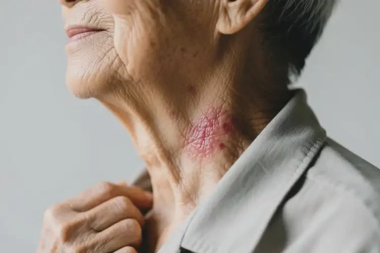 高齡老人脖子容易長(zhǎng)濕疹能徹底自愈嗎(圖3)