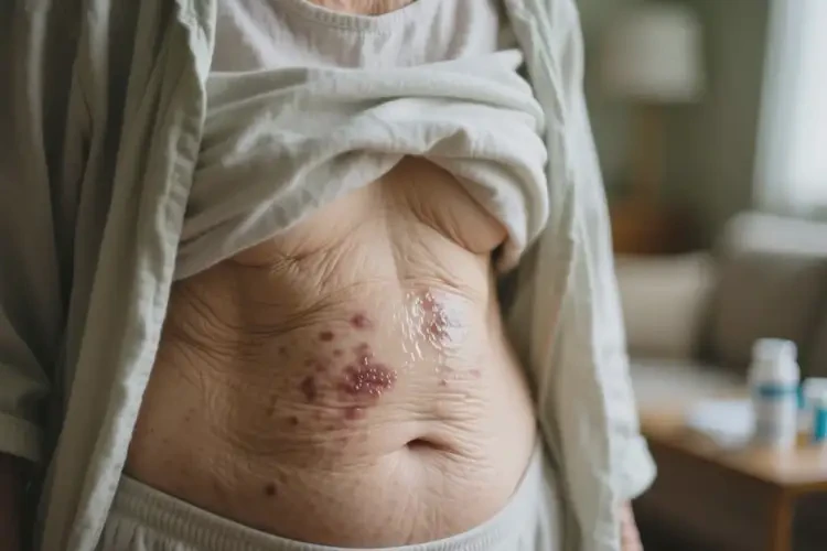 老年人肚子長濕疹能不能徹底自愈(圖3)