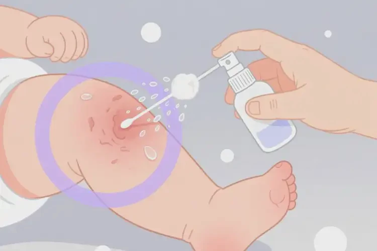 嬰幼兒大腿上經(jīng)常長濕疹不管它會自己痊愈嗎(圖1)