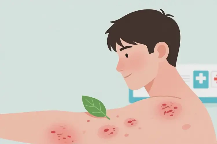 男生手臂上有濕疹可以徹底自愈嗎(圖3)