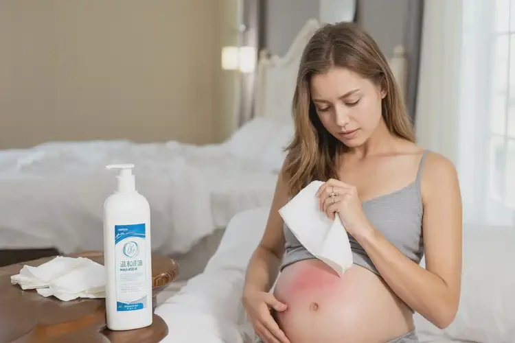 哺乳期妈妈肚子容易长湿疹不管它会自己好吗(图4)
