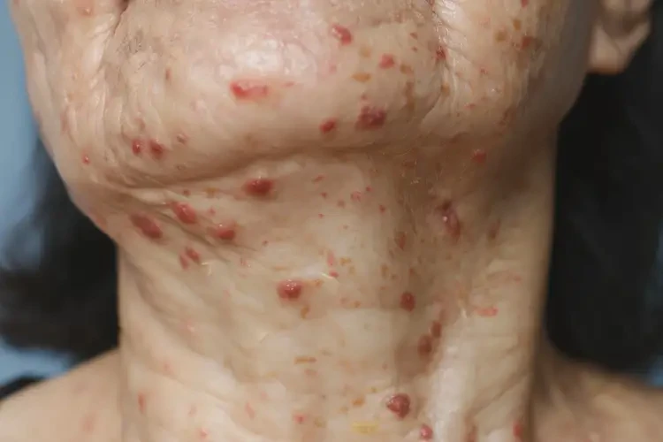 女人脖子出濕疹能夠徹底治愈嗎(圖3)