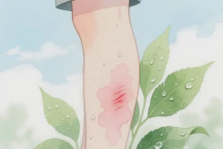 男性小腿经常起湿疹能彻底自愈吗(图1)