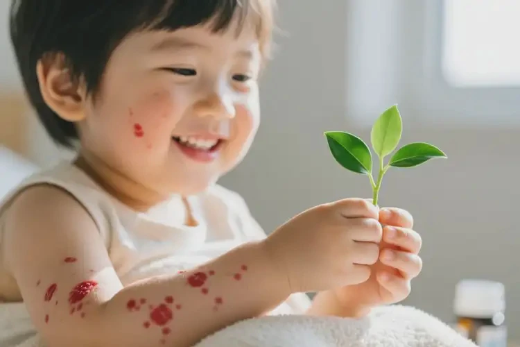 孩子手臂上經常起濕疹能靠自己自愈嗎(圖2)