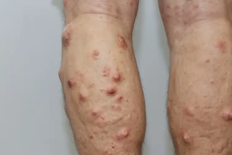 男人小腿上長濕疹可不可以徹底自愈(圖3)