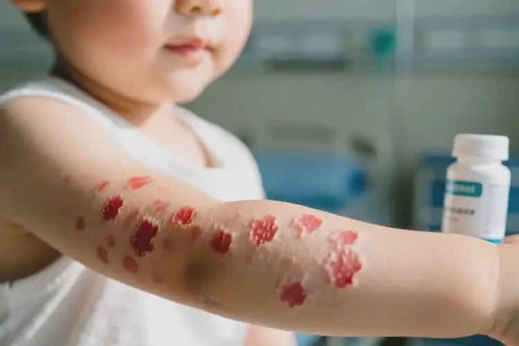 小孩手臂容易長濕疹不管它會自己好嗎(圖4)