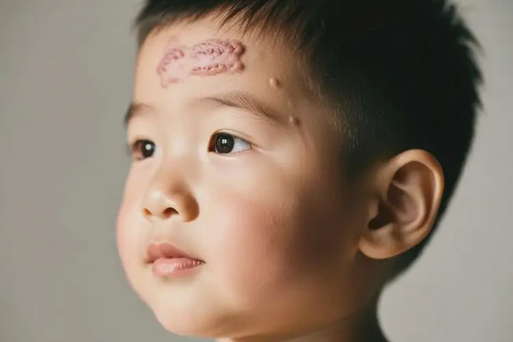 少兒面部長(zhǎng)濕疹不管它會(huì)自己自愈嗎(圖3)