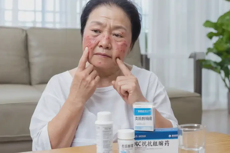 女人面部有濕疹能徹底自愈嗎(圖1)