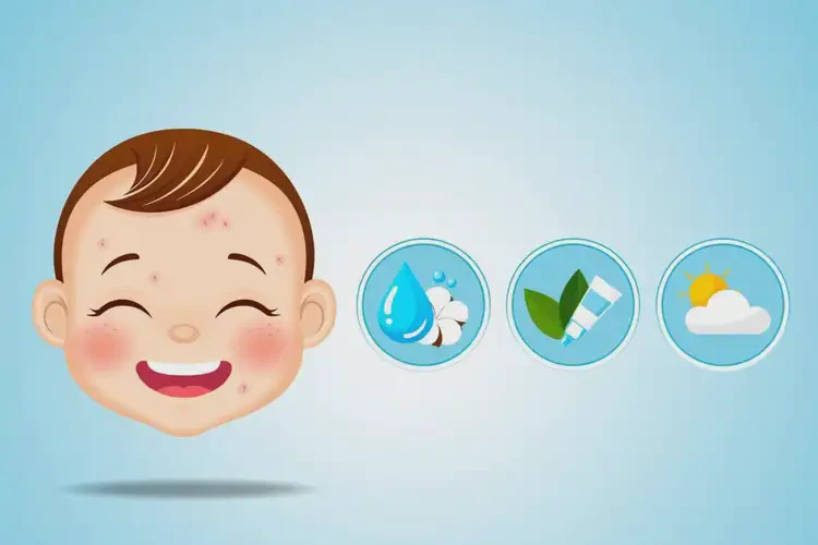 小儿面部偶尔长湿疹能够彻底治愈吗(图4)