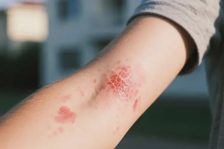 青少年手臂上出現(xiàn)濕疹可以徹底自愈嗎(圖3)