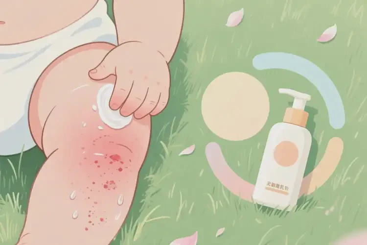 少儿大腿上长湿疹不管它会自己好吗(图3)