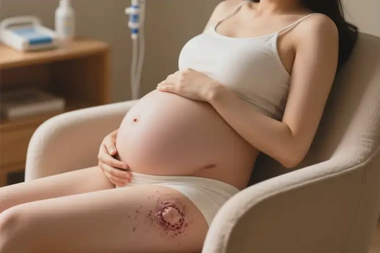 孕婦屁股容易長(zhǎng)濕疹不管它會(huì)自己好嗎(圖3)