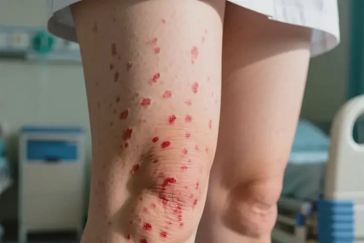 女生大腿上容易長濕疹不管它會自己好嗎(圖4)