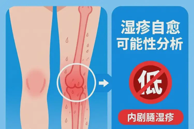 女人大腿起濕疹不管它會(huì)自己好嗎(圖2)