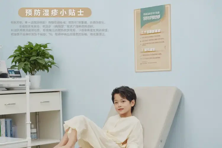 兒童肚子上容易起濕疹能徹底自愈嗎(圖2)