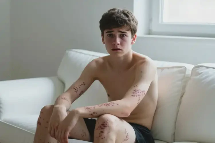 青年人全身經(jīng)常長(zhǎng)濕疹不管它會(huì)自己痊愈嗎(圖4)