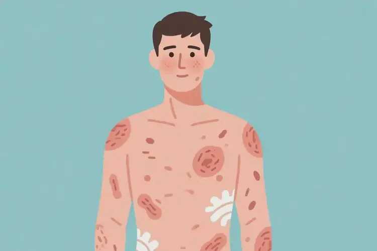 男性全身有濕疹能夠徹底治愈嗎(圖1)