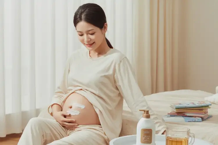 哺乳期妈妈肚子容易长湿疹不管它会自己好吗(图1)