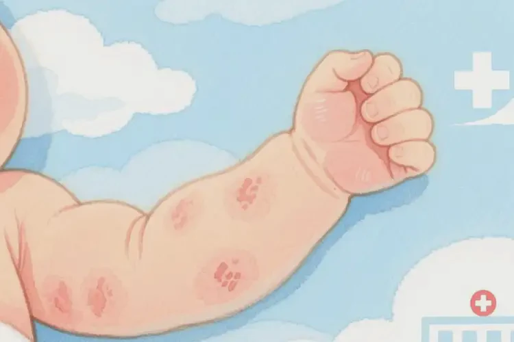 新生兒手臂上容易起濕疹不管它會自己自愈嗎(圖4)