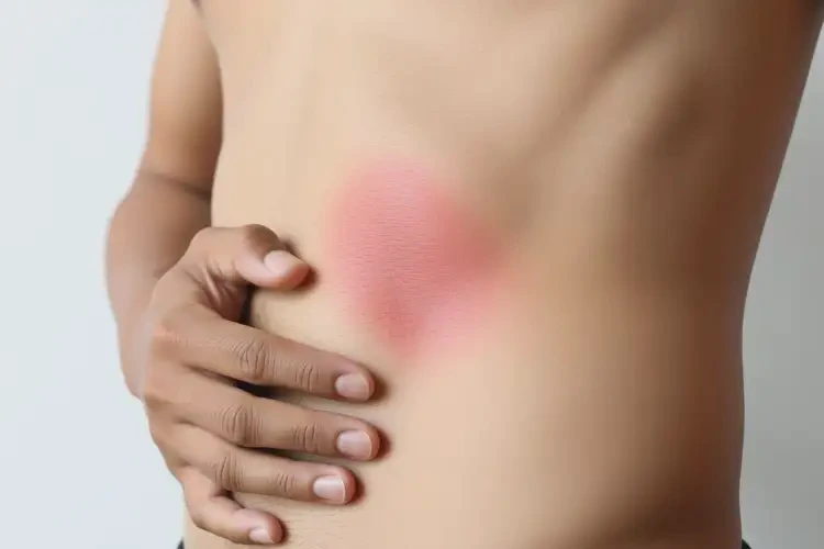 男人肚子經(jīng)常起濕疹不管它會自己自愈嗎(圖3)