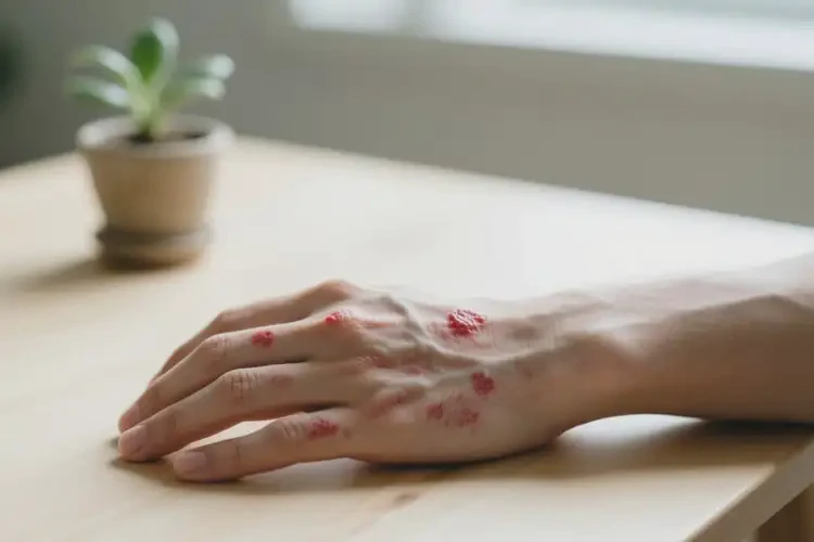 男性手上偶爾起濕疹能夠徹底治愈嗎(圖4)