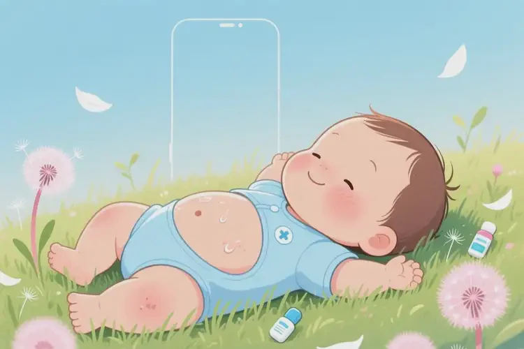 孩子肚子經(jīng)常長濕疹不管它會自己自愈嗎(圖4)