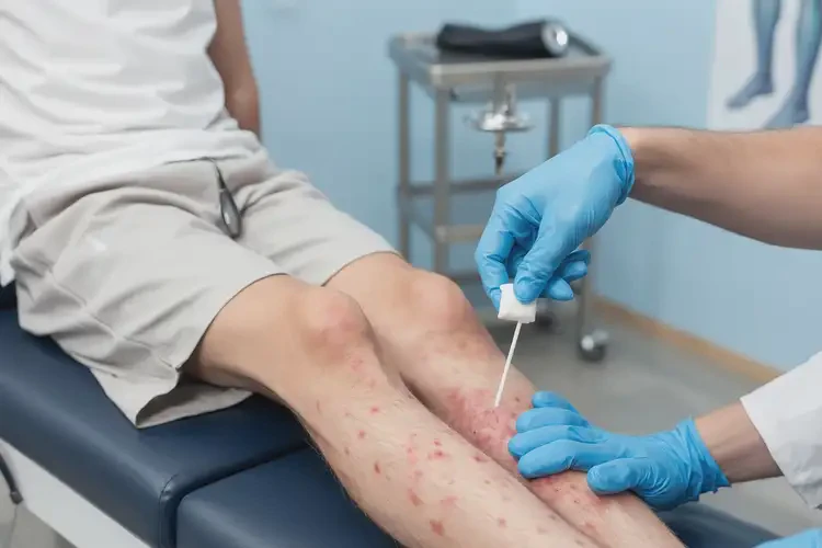 青少年小腿容易長濕疹不管它會自己痊愈嗎(圖3)