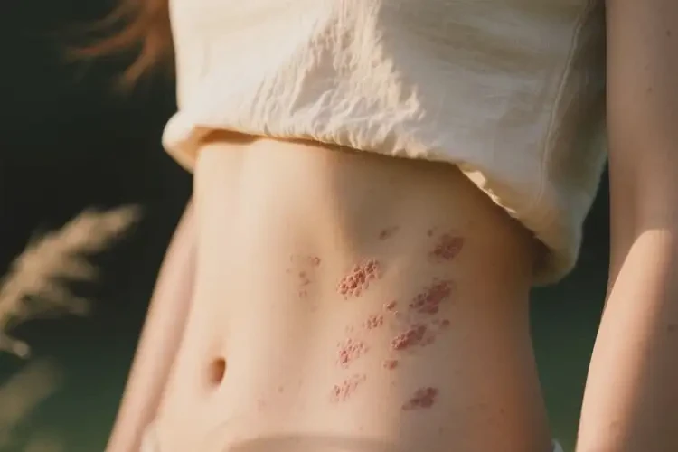 女人肚子出濕疹能徹底自愈嗎(圖2)