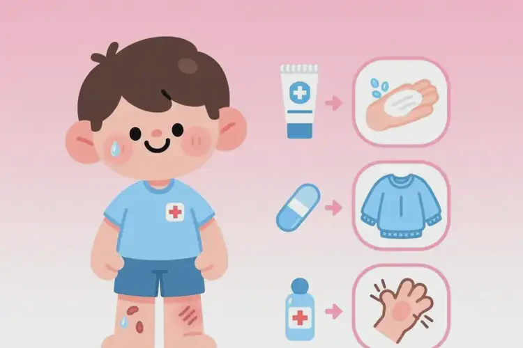 男生大腿上經(jīng)常長濕疹能徹底自愈嗎(圖1)