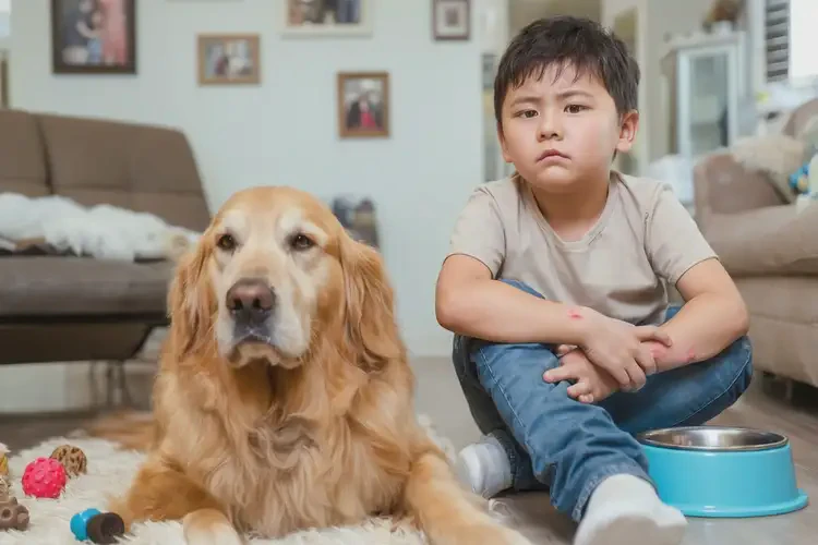 小孩小腿上出濕疹不管它會(huì)自己自愈嗎(圖1)